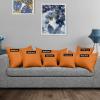 imageUtopia Bedding Throw Pillows Insert Pack of 2 White  18 x 18 Inches Bed and Couch Pillows  Indoor Decorative PillowOrange