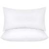 imageUtopia Bedding Throw Pillows Insert Pack of 2 White  18 x 18 Inches Bed and Couch Pillows  Indoor Decorative PillowWhite