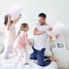 imageUtopia Bedding Throw Pillows Insert Pack of 2 White  18 x 18 Inches Bed and Couch Pillows  Indoor Decorative PillowWhite
