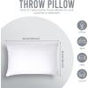imageUtopia Bedding Throw Pillows Insert Pack of 2 White  18 x 18 Inches Bed and Couch Pillows  Indoor Decorative PillowWhite