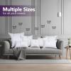 imageUtopia Bedding Throw Pillows Insert Pack of 2 White  18 x 18 Inches Bed and Couch Pillows  Indoor Decorative PillowWhite