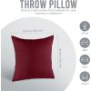 imageUtopia Bedding Throw Pillows Insert Pack of 2 White  18 x 18 Inches Bed and Couch Pillows  Indoor Decorative PillowWinered