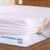 imageUtopia Bedding Waterproof 5Sided Mattress Protector Full Size Premium Breathable Mattress Cover Fitted Style with Stretchable Pockets White1