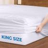 imageUtopia Bedding Waterproof 5Sided Mattress Protector Full Size Premium Breathable Mattress Cover Fitted Style with Stretchable Pockets White1