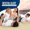 imageUtopia Bedding Waterproof Mattress Protector Twin Size Premium Terry Mattress Cover 200 GSM Breathable Fitted Style with Stretchable Pockets WhiteBeige