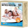 imageUtopia Bedding Waterproof Mattress Protector Twin Size Premium Terry Mattress Cover 200 GSM Breathable Fitted Style with Stretchable Pockets WhiteBeige