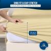 imageUtopia Bedding Waterproof Mattress Protector Twin Size Premium Terry Mattress Cover 200 GSM Breathable Fitted Style with Stretchable Pockets WhiteBeige