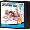 imageUtopia Bedding Waterproof Mattress Protector Twin Size Premium Terry Mattress Cover 200 GSM Breathable Fitted Style with Stretchable Pockets WhiteBlack