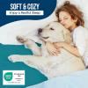 imageUtopia Bedding Waterproof Mattress Protector Twin Size Premium Terry Mattress Cover 200 GSM Breathable Fitted Style with Stretchable Pockets WhiteDenim Blue
