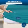 imageUtopia Bedding Waterproof Mattress Protector Twin Size Premium Terry Mattress Cover 200 GSM Breathable Fitted Style with Stretchable Pockets WhiteDenim Blue