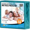 imageUtopia Bedding Waterproof Mattress Protector Twin Size Premium Terry Mattress Cover 200 GSM Breathable Fitted Style with Stretchable Pockets WhiteDenim Blue