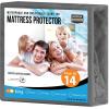 imageUtopia Bedding Waterproof Mattress Protector Twin Size Premium Terry Mattress Cover 200 GSM Breathable Fitted Style with Stretchable Pockets WhiteGrey