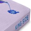 imageUtopia Bedding Waterproof Mattress Protector Twin Size Premium Terry Mattress Cover 200 GSM Breathable Fitted Style with Stretchable Pockets WhiteLavender