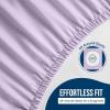 imageUtopia Bedding Waterproof Mattress Protector Twin Size Premium Terry Mattress Cover 200 GSM Breathable Fitted Style with Stretchable Pockets WhiteLavender