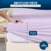 imageUtopia Bedding Waterproof Mattress Protector Twin Size Premium Terry Mattress Cover 200 GSM Breathable Fitted Style with Stretchable Pockets WhiteLavender