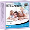 imageUtopia Bedding Waterproof Mattress Protector Twin Size Premium Terry Mattress Cover 200 GSM Breathable Fitted Style with Stretchable Pockets WhiteLavender
