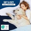 imageUtopia Bedding Waterproof Mattress Protector Twin Size Premium Terry Mattress Cover 200 GSM Breathable Fitted Style with Stretchable Pockets WhiteNavy Blue