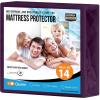 imageUtopia Bedding Waterproof Mattress Protector Twin Size Premium Terry Mattress Cover 200 GSM Breathable Fitted Style with Stretchable Pockets WhitePurple