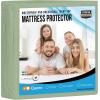 imageUtopia Bedding Waterproof Mattress Protector Twin Size Premium Terry Mattress Cover 200 GSM Breathable Fitted Style with Stretchable Pockets WhiteSage