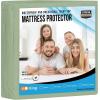 imageUtopia Bedding Waterproof Mattress Protector Twin Size Premium Terry Mattress Cover 200 GSM Breathable Fitted Style with Stretchable Pockets WhiteSage
