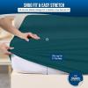 imageUtopia Bedding Waterproof Mattress Protector Twin Size Premium Terry Mattress Cover 200 GSM Breathable Fitted Style with Stretchable Pockets WhiteTeal