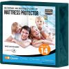 imageUtopia Bedding Waterproof Mattress Protector Twin Size Premium Terry Mattress Cover 200 GSM Breathable Fitted Style with Stretchable Pockets WhiteTeal