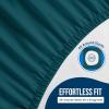 imageUtopia Bedding Waterproof Mattress Protector Twin Size Premium Terry Mattress Cover 200 GSM Breathable Fitted Style with Stretchable Pockets WhiteTeal