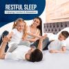 imageUtopia Bedding Waterproof Mattress Protector Twin Size Premium Terry Mattress Cover 200 GSM Breathable Fitted Style with Stretchable Pockets WhiteWhite