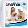 imageUtopia Bedding Waterproof Mattress Protector Twin Size Premium Terry Mattress Cover 200 GSM Breathable Fitted Style with Stretchable Pockets WhiteWhite