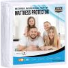 imageUtopia Bedding Waterproof Mattress Protector Twin Size Premium Terry Mattress Cover 200 GSM Breathable Fitted Style with Stretchable Pockets WhiteWhite
