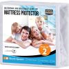 imageUtopia Bedding Waterproof Mattress Protector Twin Size Premium Terry Mattress Cover 200 GSM Breathable Fitted Style with Stretchable Pockets WhiteWhite