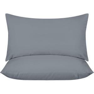 imageUtopia Bedding Throw Pillows Insert Pack of 2 White  18 x 18 Inches Bed and Couch Pillows  Indoor Decorative PillowGrey