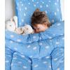 imageUtopia Bedding All Season Unicorn Comforter Set with 2 Pillow Cases 3 Piece Soft Brushed Microfiber Kids Bedding Set for BoysGirls Machine Washable TwinCloud