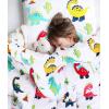 imageUtopia Bedding All Season Unicorn Comforter Set with 2 Pillow Cases 3 Piece Soft Brushed Microfiber Kids Bedding Set for BoysGirls Machine Washable TwinDinosaur
