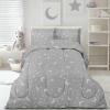 imageUtopia Bedding All Season Unicorn Comforter Set with 2 Pillow Cases 3 Piece Soft Brushed Microfiber Kids Bedding Set for BoysGirls Machine Washable TwinMoon Star