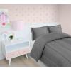 imageUtopia Bedding All Season Unicorn Comforter Set with 2 Pillow Cases 3 Piece Soft Brushed Microfiber Kids Bedding Set for BoysGirls Machine Washable TwinGrey