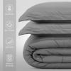 imageUtopia Bedding All Season Unicorn Comforter Set with 2 Pillow Cases 3 Piece Soft Brushed Microfiber Kids Bedding Set for BoysGirls Machine Washable TwinGrey