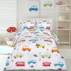 imageUtopia Bedding All Season Unicorn Comforter Set with 2 Pillow Cases 3 Piece Soft Brushed Microfiber Kids Bedding Set for BoysGirls Machine Washable TwinCar