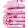 imageUtopia Bedding All Season Unicorn Comforter Set with 2 Pillow Cases 3 Piece Soft Brushed Microfiber Kids Bedding Set for BoysGirls Machine Washable TwinUnicorn