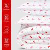 imageUtopia Bedding All Season Unicorn Comforter Set with 2 Pillow Cases 3 Piece Soft Brushed Microfiber Kids Bedding Set for BoysGirls Machine Washable TwinButterfly
