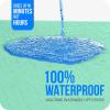 imageUtopia Bedding Changing Pad Liners Waterproof Bed Pads Washable 34x52 Inch  Bed Wetting Pads for Kids Waterproof Pads for Baby Quick Dry Nursing Pads Incontinence Bed Pads 4 Pack  PinkGreenBlue