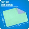 imageUtopia Bedding Changing Pad Liners Waterproof Bed Pads Washable 34x52 Inch  Bed Wetting Pads for Kids Waterproof Pads for Baby Quick Dry Nursing Pads Incontinence Bed Pads 4 Pack  PinkGreenBlue