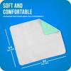 imageUtopia Bedding Changing Pad Liners Waterproof Bed Pads Washable 34x52 Inch  Bed Wetting Pads for Kids Waterproof Pads for Baby Quick Dry Nursing Pads Incontinence Bed Pads 4 Pack  PinkWhiteGreen