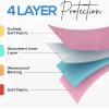 imageUtopia Bedding Changing Pad Liners Waterproof Bed Pads Washable 34x52 Inch  Bed Wetting Pads for Kids Waterproof Pads for Baby Quick Dry Nursing Pads Incontinence Bed Pads 4 Pack  PinkPink