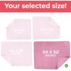 imageUtopia Bedding Changing Pad Liners Waterproof Bed Pads Washable 34x52 Inch  Bed Wetting Pads for Kids Waterproof Pads for Baby Quick Dry Nursing Pads Incontinence Bed Pads 4 Pack  PinkPink