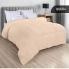 imageUtopia Bedding Comforters Queen Size All Season Duvet Insert Down Alternative Box Stitched Bed Comforter with Corner Tabs Machine Washable WhiteBeige