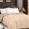 imageUtopia Bedding Comforters Queen Size All Season Duvet Insert Down Alternative Box Stitched Bed Comforter with Corner Tabs Machine Washable WhiteBeige