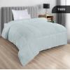 imageUtopia Bedding Comforters Queen Size All Season Duvet Insert Down Alternative Box Stitched Bed Comforter with Corner Tabs Machine Washable WhiteLight Grey