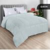 imageUtopia Bedding Comforters Queen Size All Season Duvet Insert Down Alternative Box Stitched Bed Comforter with Corner Tabs Machine Washable WhiteLight Grey