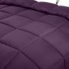 imageUtopia Bedding Comforters Queen Size All Season Duvet Insert Down Alternative Box Stitched Bed Comforter with Corner Tabs Machine Washable WhitePlum